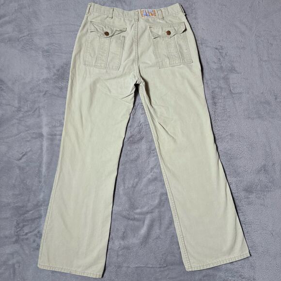 Vintage Wrangler Wrapidtransit Utility High Waisted Pants Size 29 Waist Bootcut - Picture 2 of 12